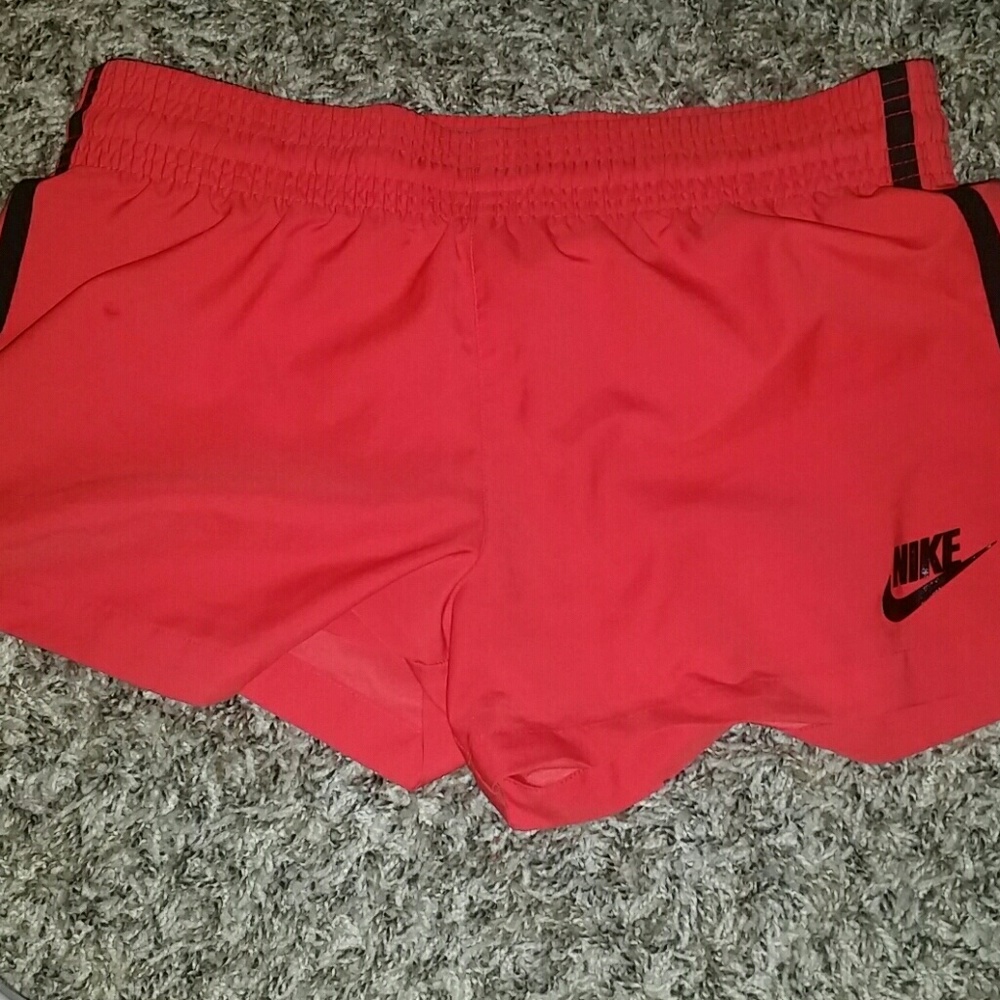Red shorts